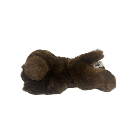 People Pals Plush Chocolate Lab Puppy Stuffed Animal Laying Down Realistic Soft - Picture 5 of 10
